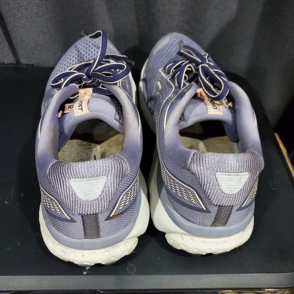 Brooks Ghost 12 Grey Women's Running Shoes - Size 7.5 - Picture 3 of 7